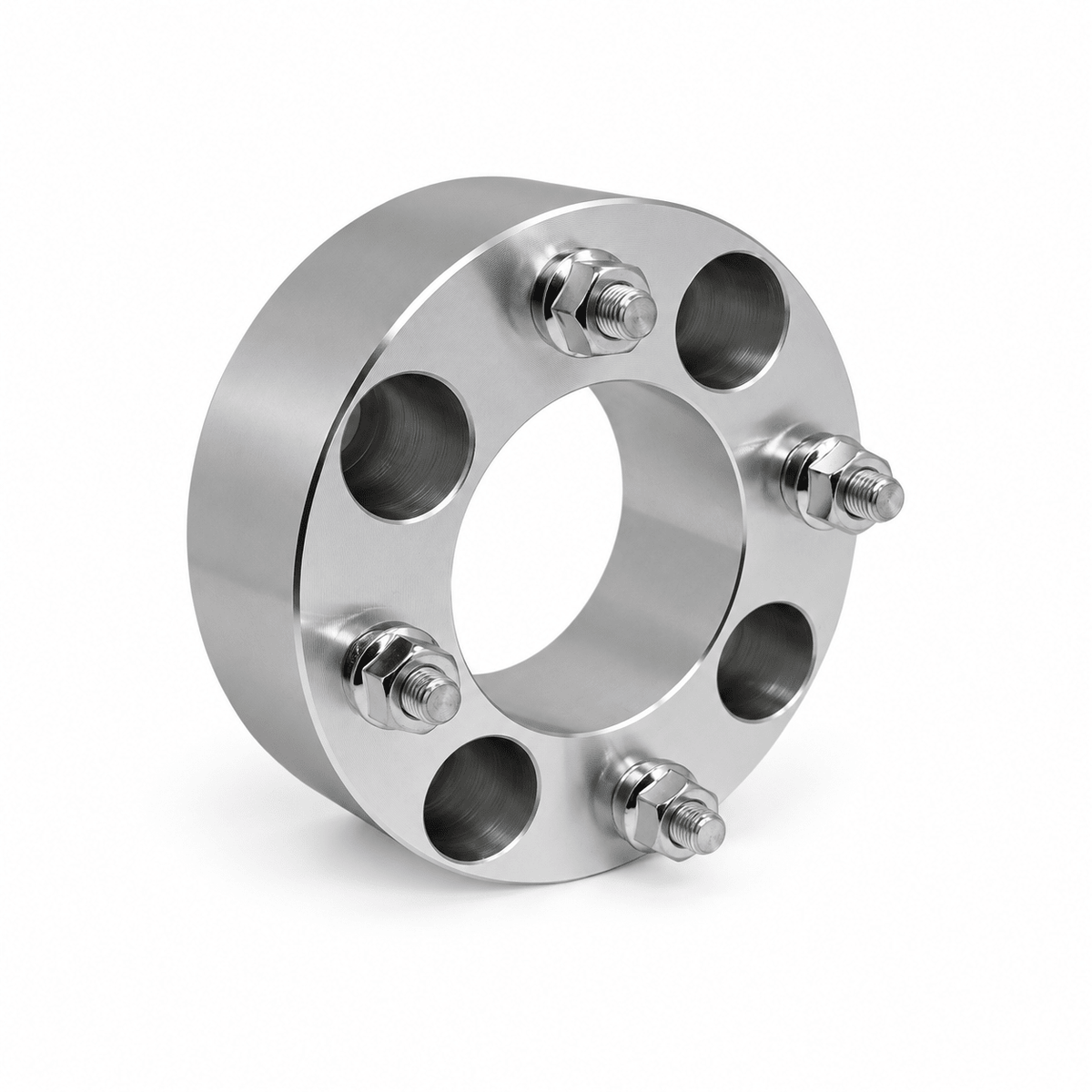 4x 4x110 Wheel Spacers | 2" Inch (50mm) | 12x1.25 Studs & Lug Nuts | 68mm Center Bore | Forged 6061 T-6 Aerospace Grade Hard Anodized Aluminum - SET Group USA