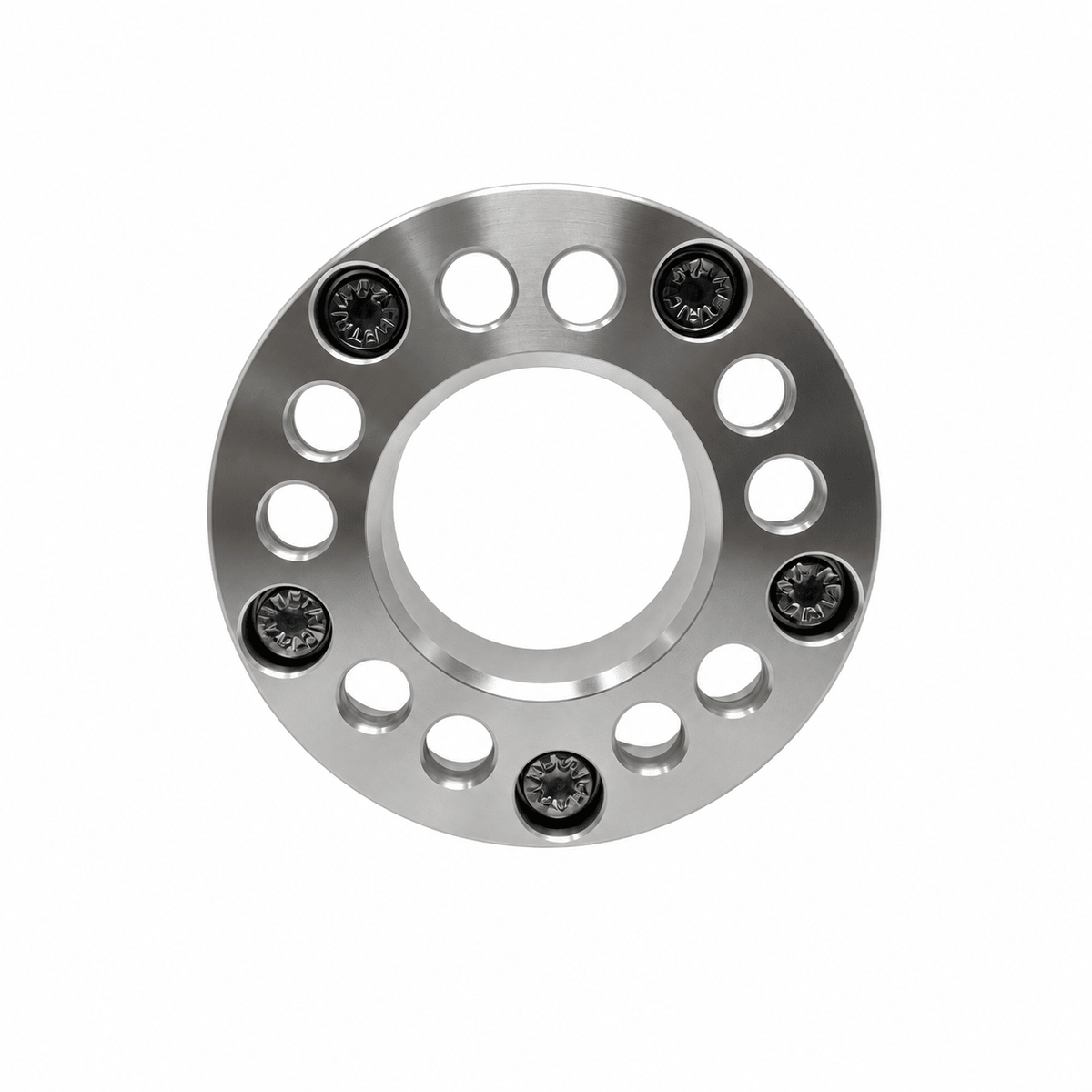 4x 5x4.75 Or 5x5 to 5x4.75 Wheel Adapters | 1.5" Inch Thick (38mm) | Dual Drilled Universal Fit 5x4.75 Or 5x5 Vehicles | 12x1.5 Studs & Lug Nuts | 78.1mm Center Bore | Forged 6061 T-6 Aerospace Grade Hard Anodized Aluminum - SET Group USA