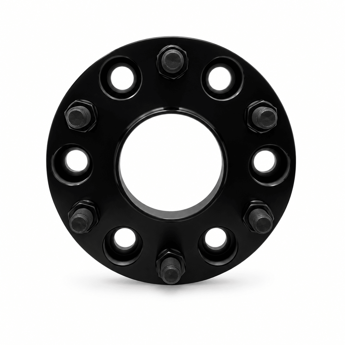 4x 6x4.5 Nissan Frontier Xterra Pathfinder 2005 & Newer Hub Centric Wheel Spacers | 1.25" Inch (32mm) | 12x1.25 Studs & Lug Nuts | 66.1mm Center Bore & Wheel Centering Lip | Forged 6061 T-6 Aerospace Grade Hard Anodized Aluminum - SET Group USA