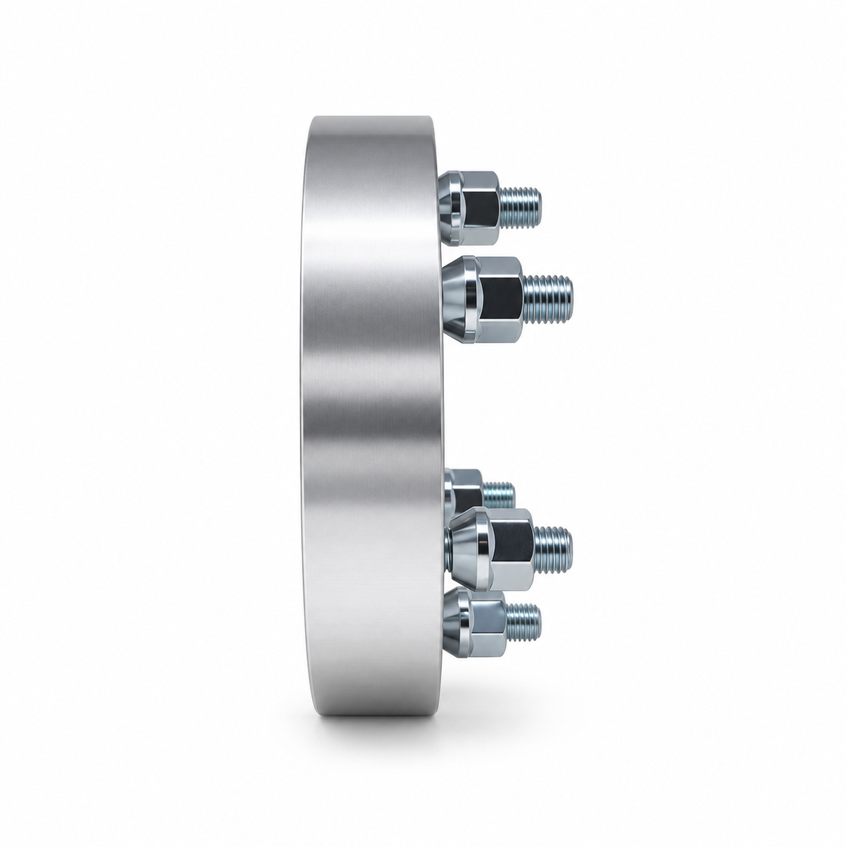2x 6x135 Or 6x5.5 to 6x135 Wheel Adapters | 1.25" Inch Thick (32mm) | 14x1.5 Studs & Lug Nuts | 108mm Center Bore | Forged 6061 T-6 Aerospace Grade Hard Anodized Aluminum