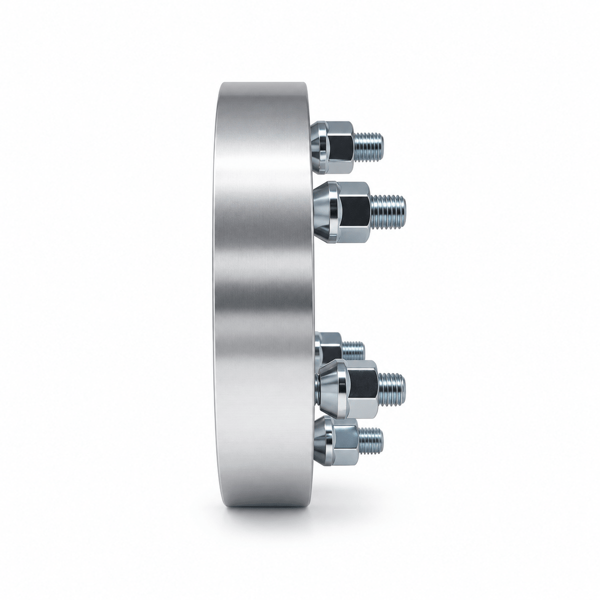4x 6x5.5 Or 6x5 to 6x5.5 Wheel Adapters | 1.25" Inch Thick (32mm) | 12x1.5 Studs & Lug Nuts | 87.1mm Center Bore | Forged 6061 T-6 Aerospace Grade Hard Anodized Aluminum - SET Group USA