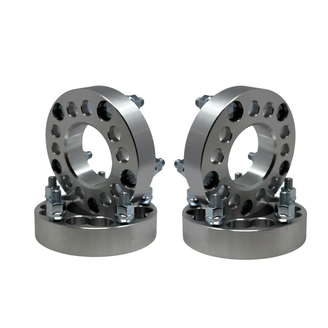 4x 5x4.5 or 5x4.75 to 5x112 Wheel Adapters Spacers (Dual Drill) | 12x1.5 Lugs And Studs | 1.25 Inches (32mm) | Center Bore : 74.1mm - SET Group USA