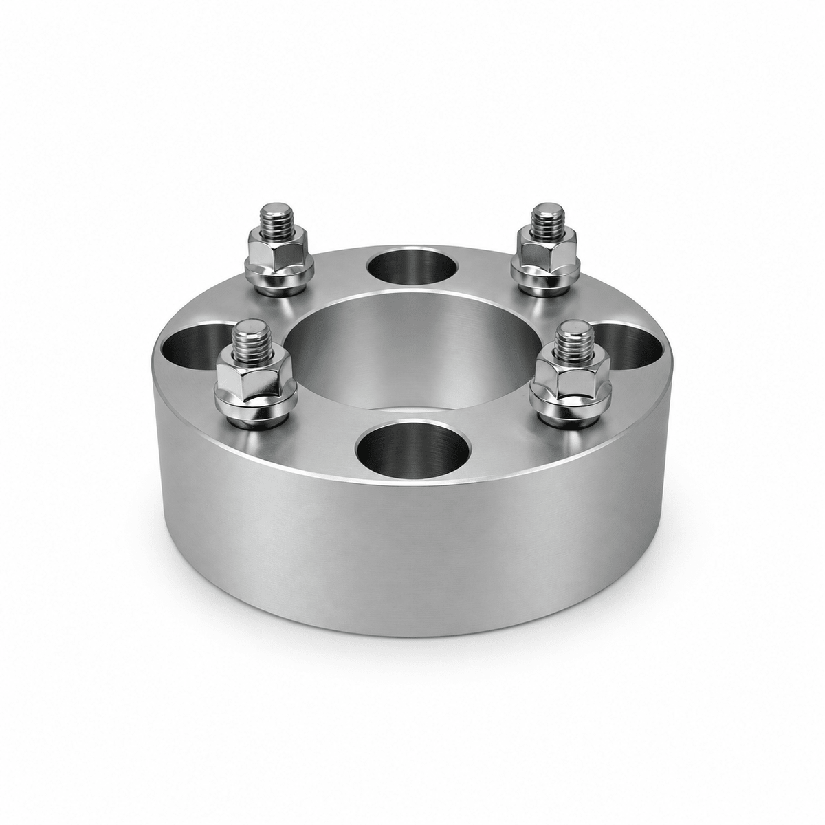 4x 4x110 Wheel Spacers | 2" Inch (50mm) | 12x1.25 Studs & Lug Nuts | 68mm Center Bore | Forged 6061 T-6 Aerospace Grade Hard Anodized Aluminum - SET Group USA