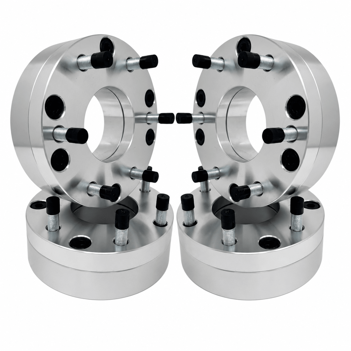 4x Wheel Adapters 5x4.75 To 6x135 , Use 6 Lug Wheels On 5 Lug Vehicles | 2 Inch (50mm) | 14x2 Lugs And Studs | Center Bore : 74mm - SET Group USA