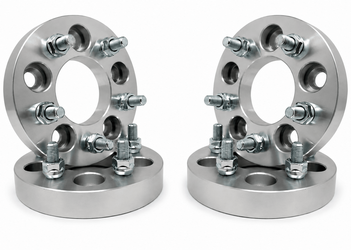 4x 5x135 to 5x4.75 (5x120.65) Wheel Adapters , Use 5x4.75 Wheels on 5x135 Vehicles | 14x2 Lugs And Studs | 1.25 Inch (32mm) | Center Bore : 87.1mm - SET Group USA