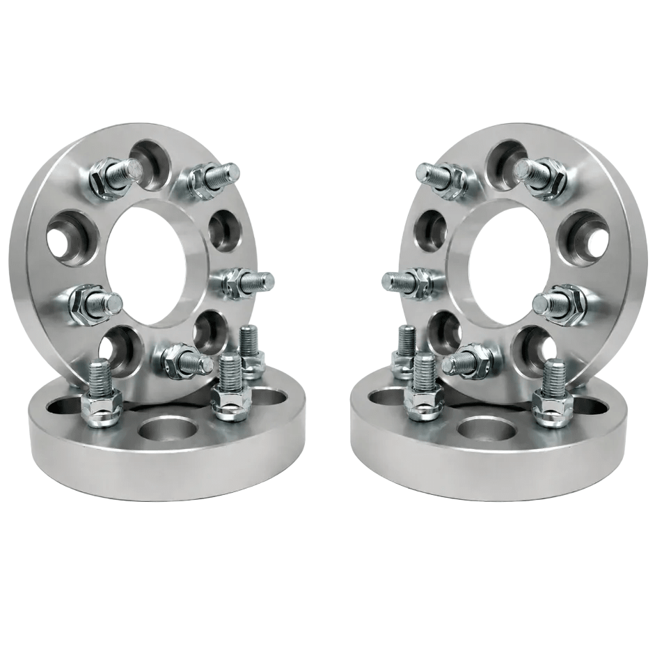 4x Wheel Adapters 5x100 To 5x114 Subaru Brz Fr-S Conversion Kit | 1 Inch (25mm) | 12x1.5 Studs and 12x1.25 Mounting Lugs | Center Bore : 64 - SET Group USA