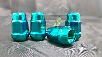20 GREEN LUG NUTS 12X1.5 | FITS- TOYOTA, LEXUS, SCION, AFTERMARKET WHEELS LUGS - Set Group USA - 6
