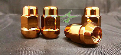 24 ORANGE LUG NUTS 12X1.5 | FITS- TOYOTA, LEXUS, SCION, AFTERMARKET WHEELS LUGS - Set Group USA - 6