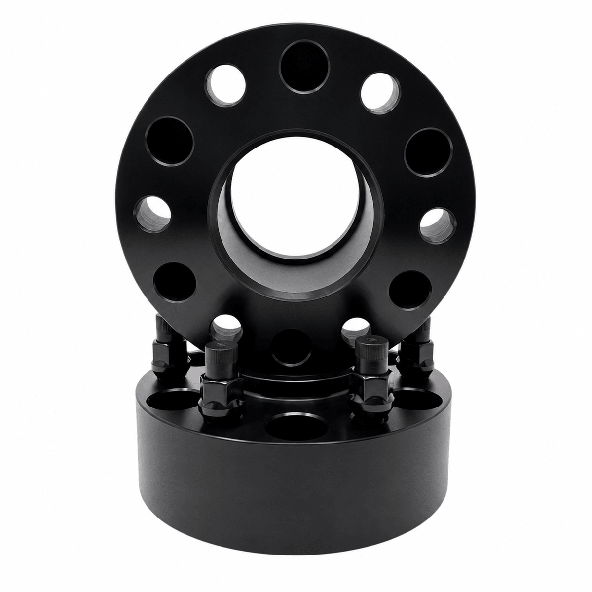 Chevy/GM Trucks Hub Centric Wheel Spacers 78.1 OEM Bore 1" Inch To 2" Inches Sold in 1, 2, Or 4 Pieces 14x1.5 Studs & Lugs, Forged 6061 T-6 Aerospace Grade Aluminum - SET Group USA