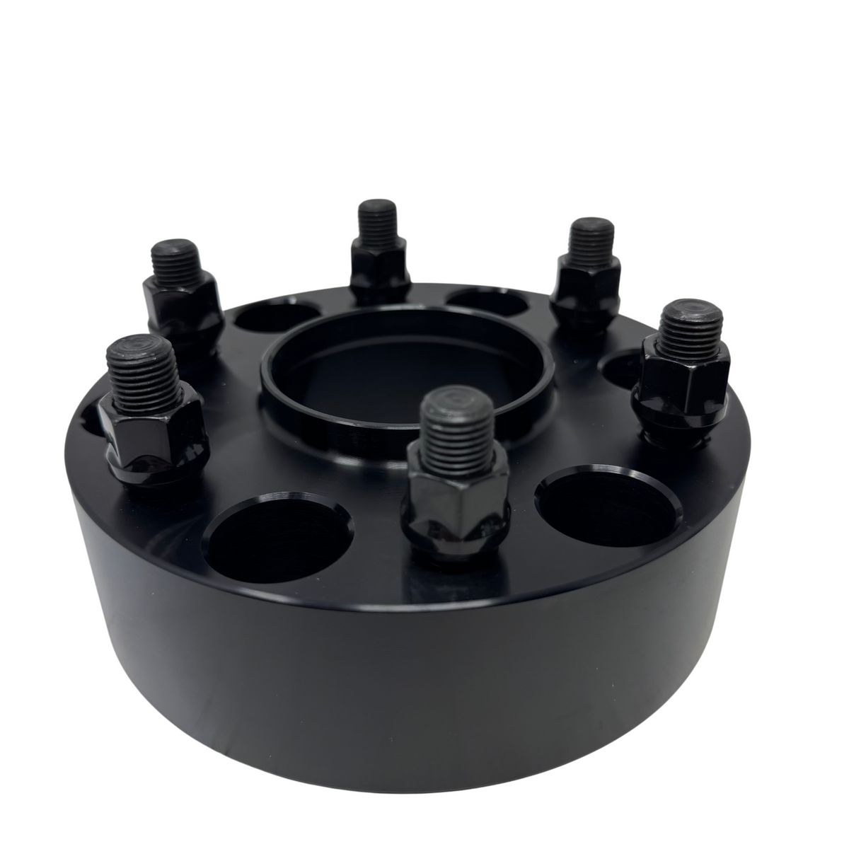 2x 6x5.5 to 6x135 Hub Centric Wheel Adapters | 2" Inch Thick (50mm) | Chevy Silverado 1500 GMC Sierra 1500 1999 & Newer | 14x1.5 Studs & Lug Nuts | 78.1mm Center Bore & 87.1mm Wheel Centering Lip | Forged 6061 T-6 Aluminum