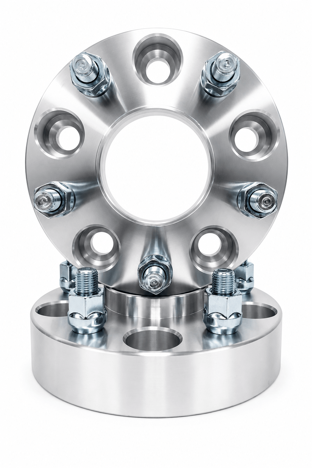 2 Jeep Wheel Spacer Adapters | 5X4.5 To 5X5 | 2" Inch Thick | Hubcentric 50mm - SET Group USA