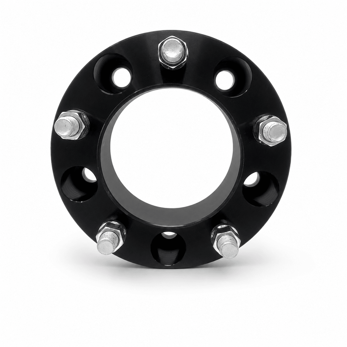 4x 5x150 Hub Centric Wheel Spacers | 2" Inch (50mm) | 14x1.5 Studs & Lug Nuts | 110mm Center Bore & Wheel Centering Lip | Forged 6061 T-6 Aerospace Grade Hard Anodized Aluminum - SET Group USA