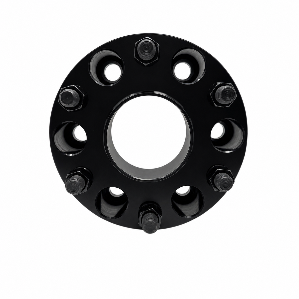 4 6x135 to 6x5.5 Hub Centric Wheel Adapters Ford To Chevy Wheels 1.5" Inch Thick (38mm) F-150, Raptor, Bronco Raptor, 14x1.5 Studs & Lug Nuts 87.1mm Center Bore To 78.1mm Wheel Centering Lip