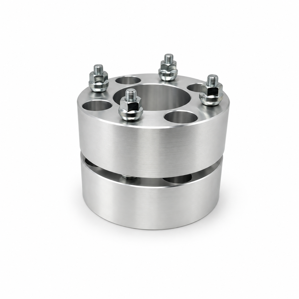 2x 4x110 Wheel Spacers | 2" Inch (50mm) | 12x1.25 Studs & Lug Nuts | 68mm Center Bore | Forged 6061 T-6 Aerospace Grade Hard Anodized Aluminum