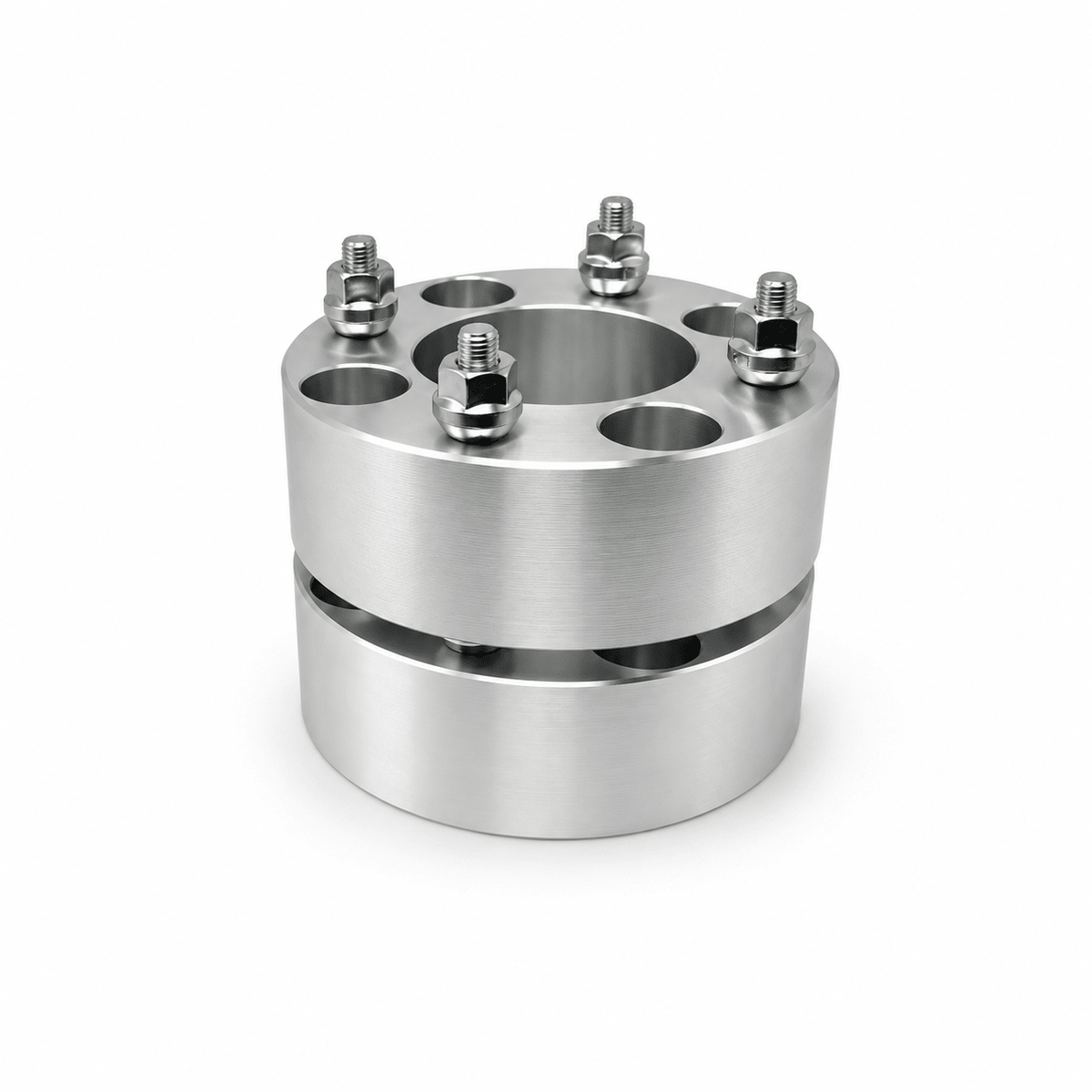 4x 4x110 Wheel Spacers | 2" Inch (50mm) | 12x1.25 Studs & Lug Nuts | 68mm Center Bore | Forged 6061 T-6 Aerospace Grade Hard Anodized Aluminum - SET Group USA