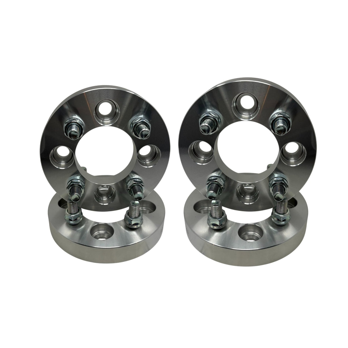 4x Wheel Spacers 4x100 To 4x4.25 | 1 Inch (25mm) | 12X1.5 Lugs And Studs | Center Bore : 71mm - SET Group USA