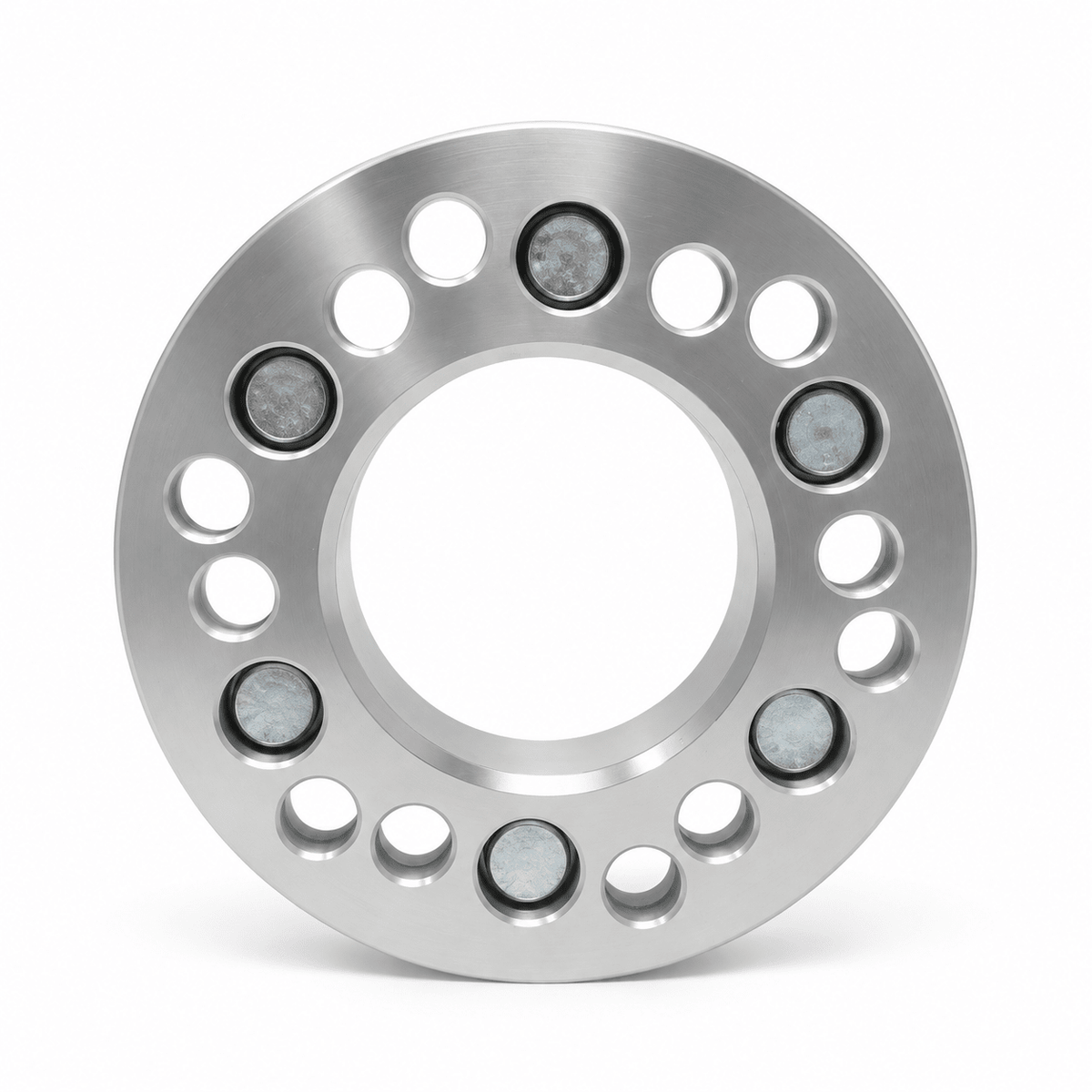 4x 6x5.5 Or 6x5 to 6x5.5 Wheel Adapters | 1.25" Inch Thick (32mm) | 12x1.5 Studs & Lug Nuts | 87.1mm Center Bore | Forged 6061 T-6 Aerospace Grade Hard Anodized Aluminum - SET Group USA