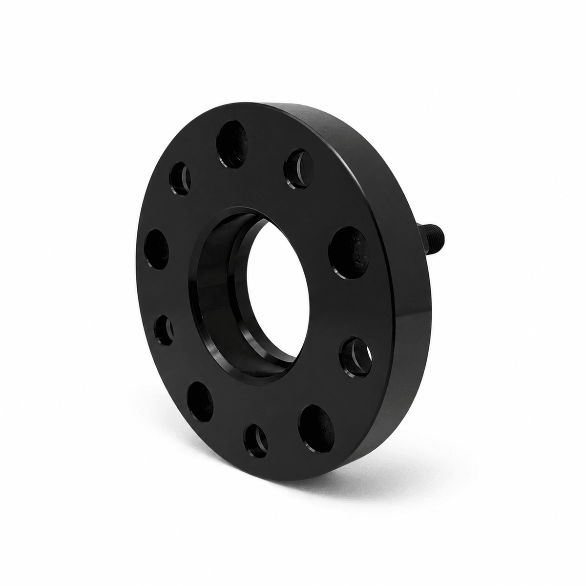 4x 5x100 to 5x4.5 Hub Centric Wheel Adapters | 1.5" Inch Thick (38mm) | 12x1.25 Studs & Lug Nuts | 56.1mm Center Bore & Wheel Centering Lip | Forged 6061 T-6 Aerospace Grade Hard Anodized Aluminum - SET Group USA