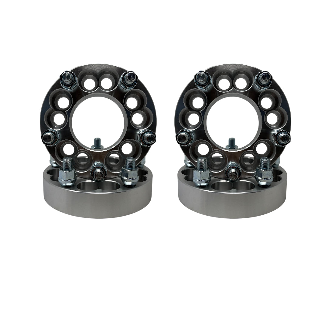 4x 5X4.5 / 5X114.3 Or 5x4.75 / 5x120.7 To 5X112 Wheel Adapters Spacers | 1.25 Inch Thick 12x1.5 Studs 32mm Dual Drill Multi Pattern Best Thickness For No Stud Trimming Easy Bolt Up