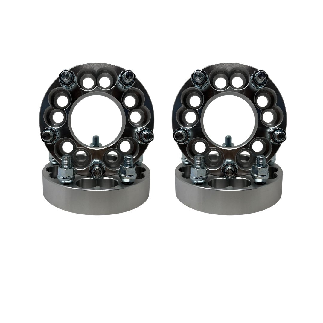 4x 5x4.5 or 5x4.75 to 5x112 Wheel Adapters Spacers (Dual Drill) | 12x1.5 Lugs And Studs | 1.25 Inches (32mm) | Center Bore : 74.1mm - SET Group USA