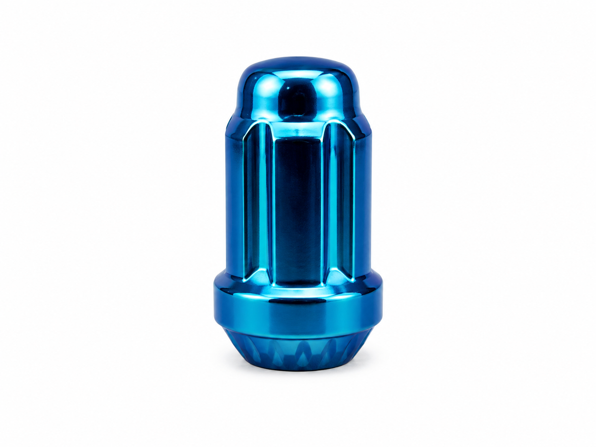 1Pc Blue Spline Tuner Racing Lug Nut | 12X1.5 | Fits Most Jdm Honda Acura |