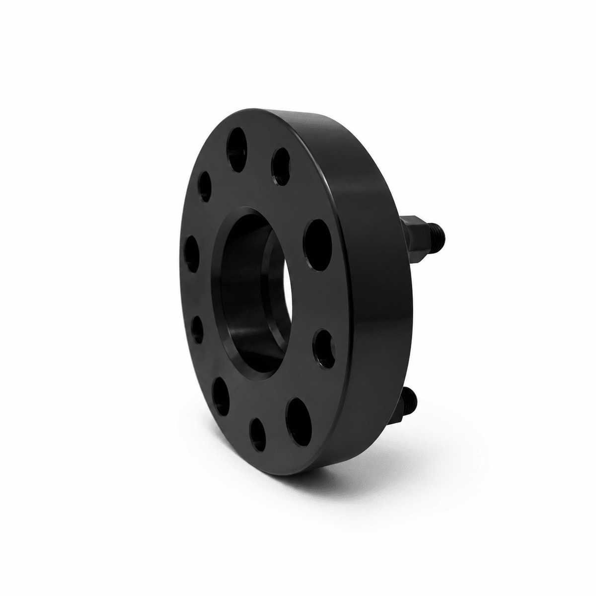 4x 5x5 Hub Centric Wheel Spacers | 3" Inch (76mm) | 1/2-20 Studs & Lug Nuts | 71.5mm Center Bore & Wheel Centering Lip | Forged 6061 T-6 Aerospace Grade Hard Anodized Aluminum - SET Group USA