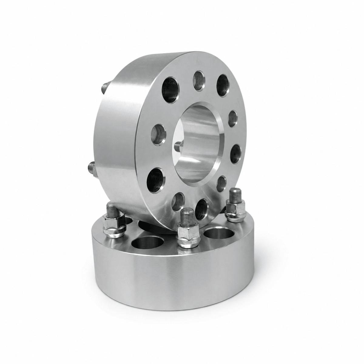 2x Chevy Camaro Corvette Wheel Spacers 5x4.75-5x4.75 | 12x1.5 Lugs And Studs | 2.50 Inch (64mm) | Center Bore : 74 - SET Group USA