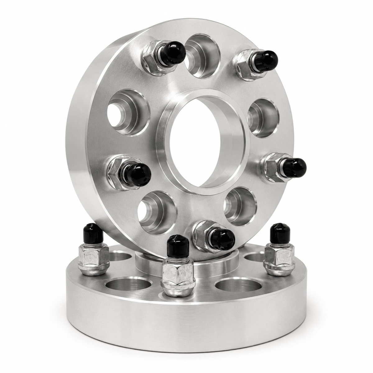 4x Hub And Wheel Centric Adapters Adapts Jeep Jk Wheels On Tj Yj Hub Centric 5x4.5 To 5x5 | 2 Inch (50mm) | 1/2-20 Lugs And Studs | Hub And Wheel Bore : 71.5mm - SET Group USA