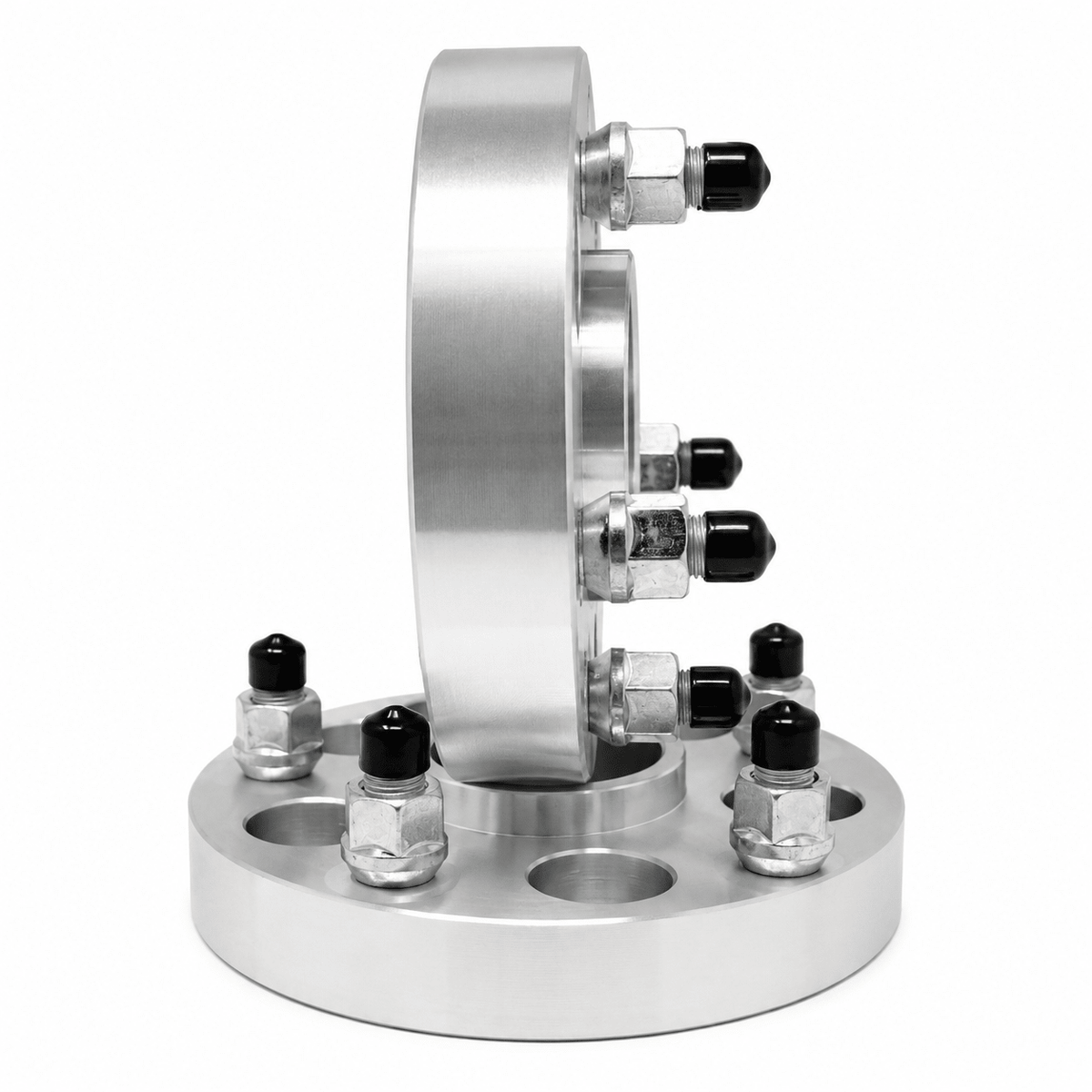 4x Hub And Wheel Centric Adapters Adapts Jeep Jk Wheels On Tj Yj Hub Centric 5x4.5 To 5x5 | 2 Inch (50mm) | 1/2-20 Lugs And Studs | Hub And Wheel Bore : 71.5mm - SET Group USA
