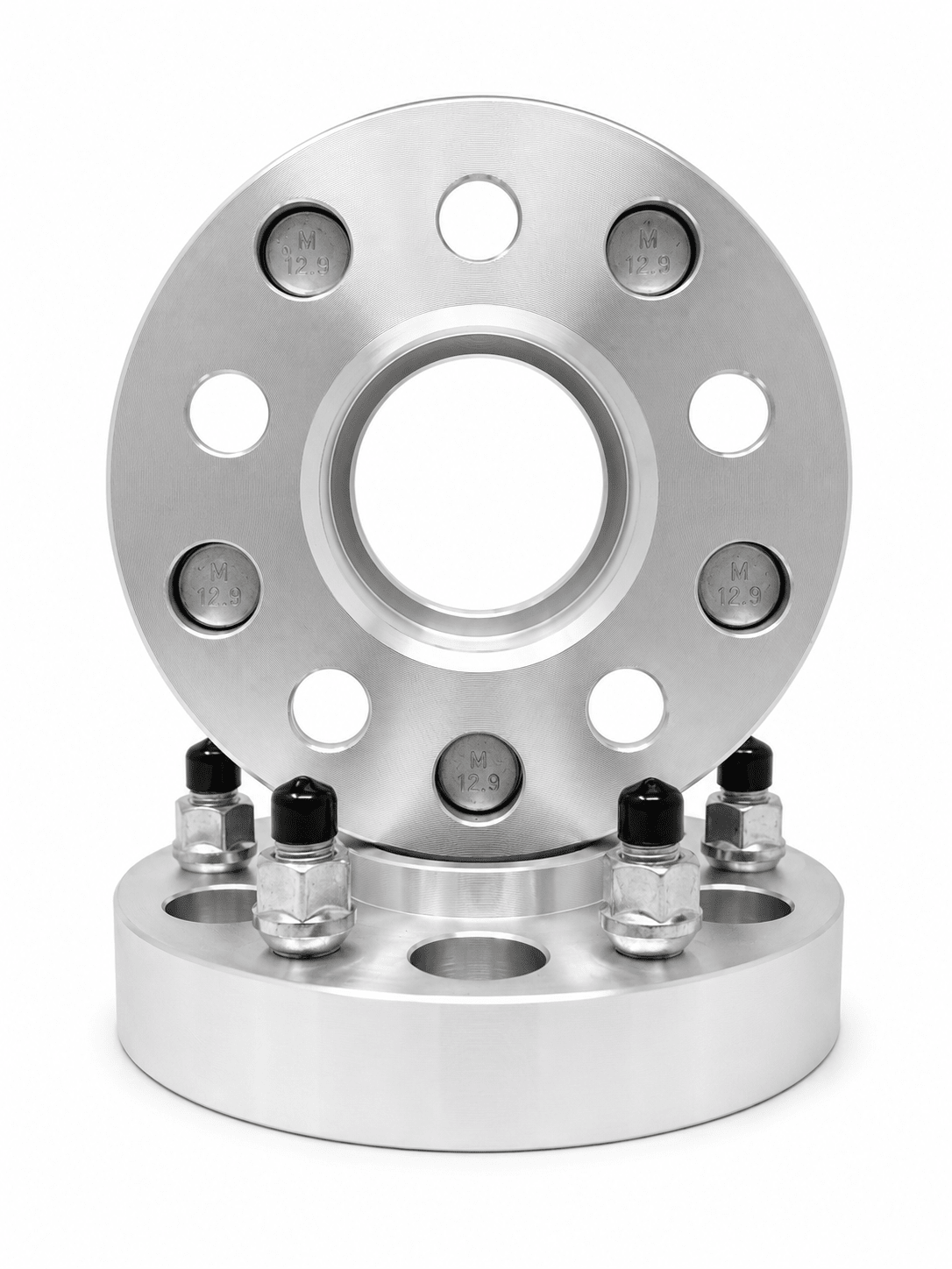 4x Hub And Wheel Centric Adapters Adapts Jeep Jk Wheels On Tj Yj Hub Centric 5x4.5 To 5x5 | 2 Inch (50mm) | 1/2-20 Lugs And Studs | Hub And Wheel Bore : 71.5mm - SET Group USA