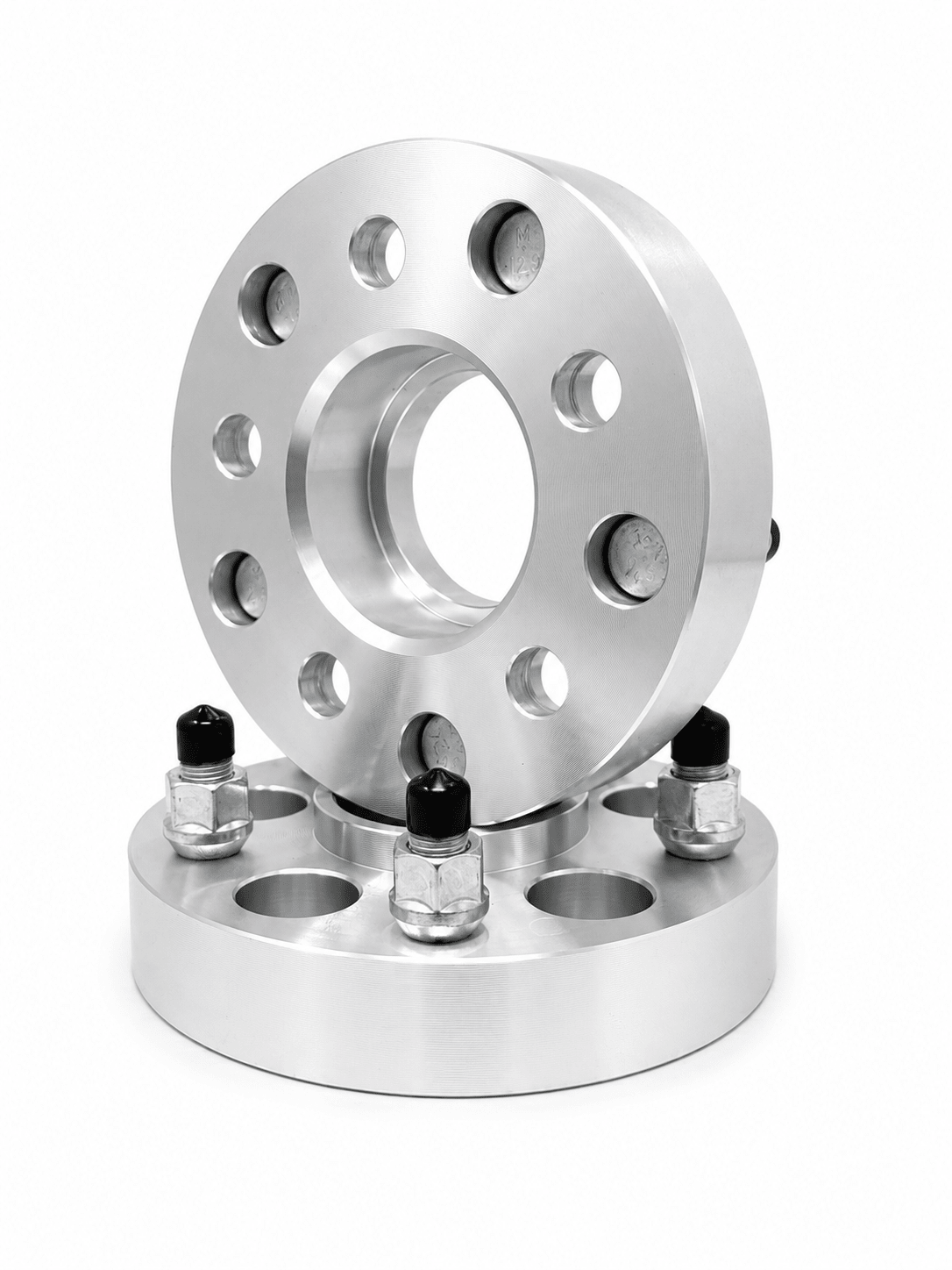 4x Hub And Wheel Centric Adapters Adapts Jeep Jk Wheels On Tj Yj Hub Centric 5x4.5 To 5x5 | 2 Inch (50mm) | 1/2-20 Lugs And Studs | Hub And Wheel Bore : 71.5mm - SET Group USA