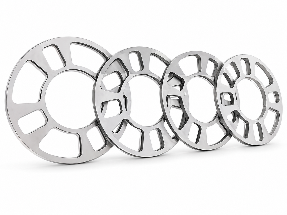 4X Wheel Spacers 8mm 5/16 | Fits 4X98 4X100 4X108 4X110 4X114.3 4X120 4X4.5 1/3"