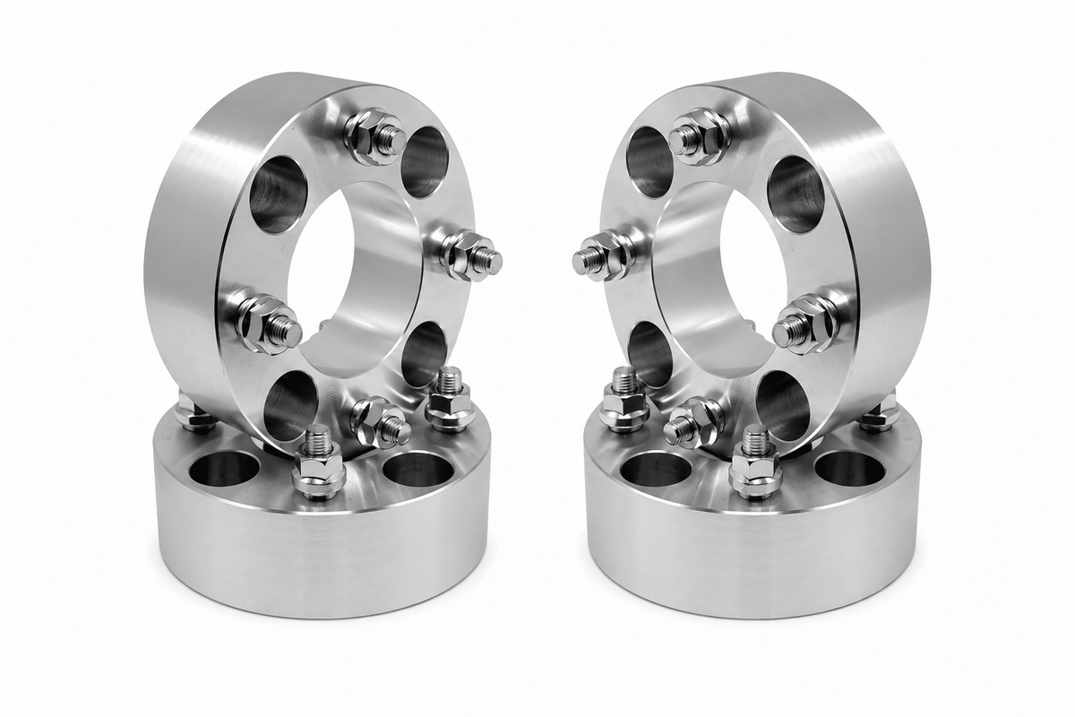 4x 4x4.5 To 4x4.5 (4x114.3 To 4x114.3) Wheel Spacers | 1.5 Inch (38mm) | 12x1.5 Lugs And Studs | Center Bore : 71mm - SET Group USA