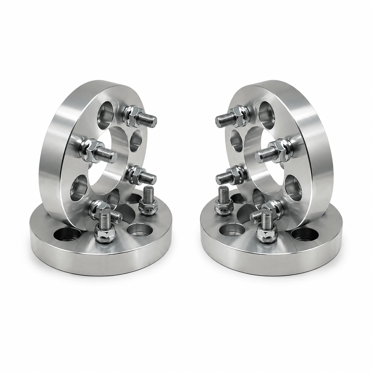 4x Wheel Spacers 4x100 To 4x100 | 1 Inch (25mm) | 12X1.5 Lugs And Studs | Center Bore : 71mm - SET Group USA
