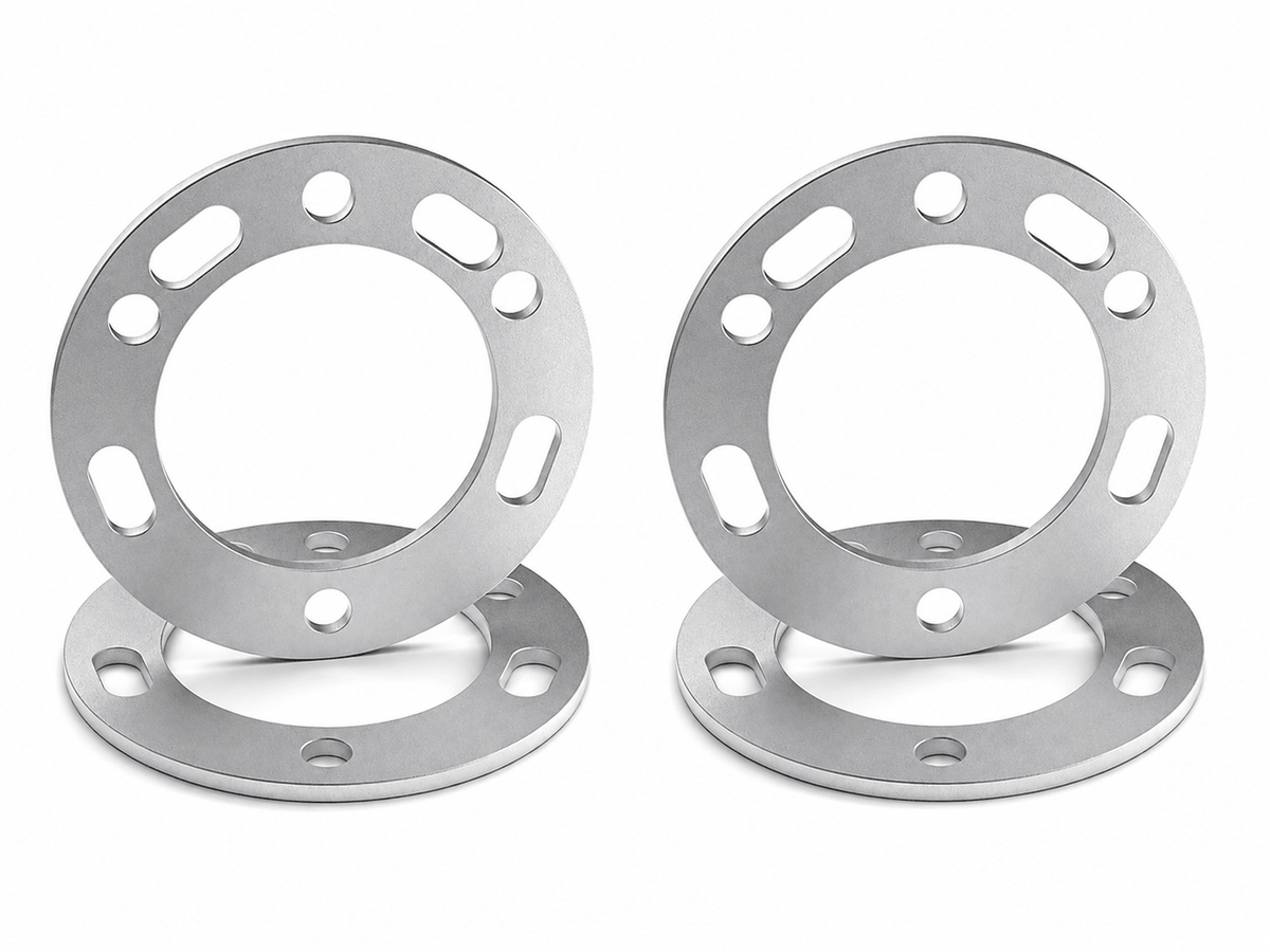 4x 6x5.5 (6x139.7) Slip On Wheel Spacers For Cadillac, Chevy, Gmc | 1/4 Inch (6mm) - SET Group USA
