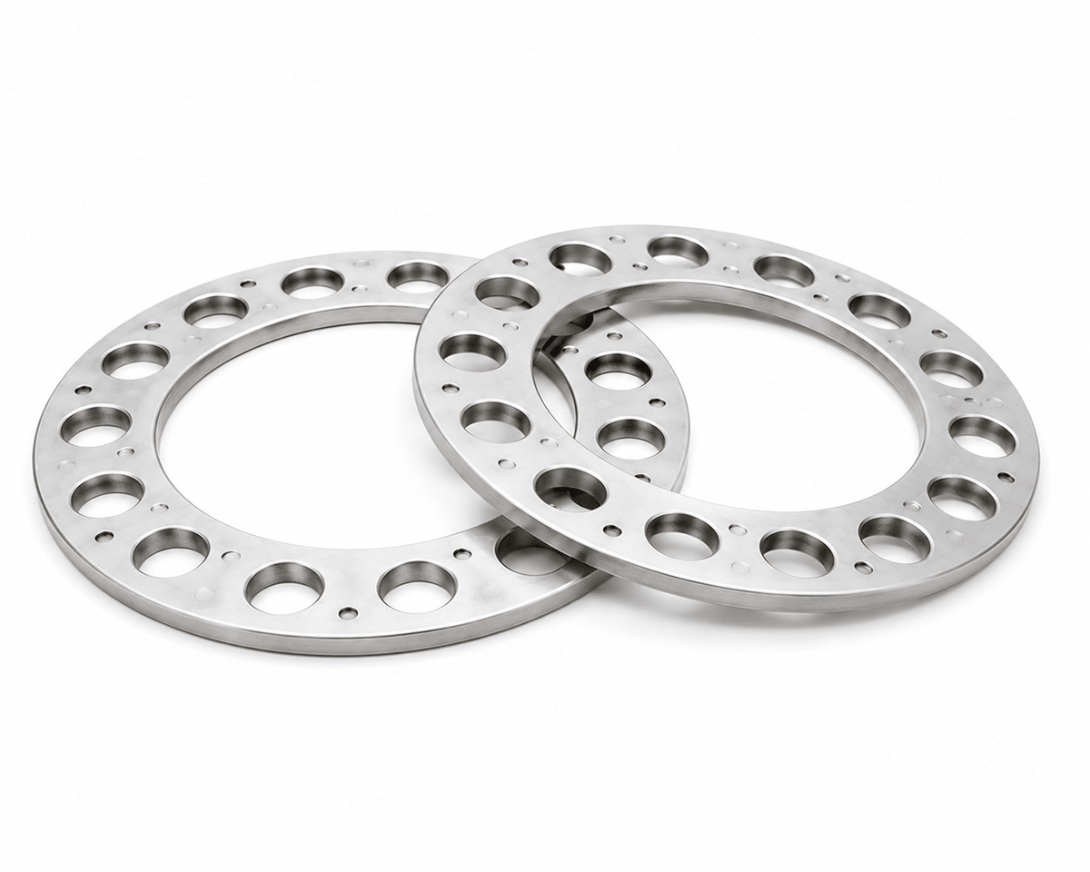 4x 8x170 Ford Super Duty Excursion Solid Aluminum Wheel Spacers | 1/2 Inch (12.5mm) | Center Bore : 126 - SET Group USA