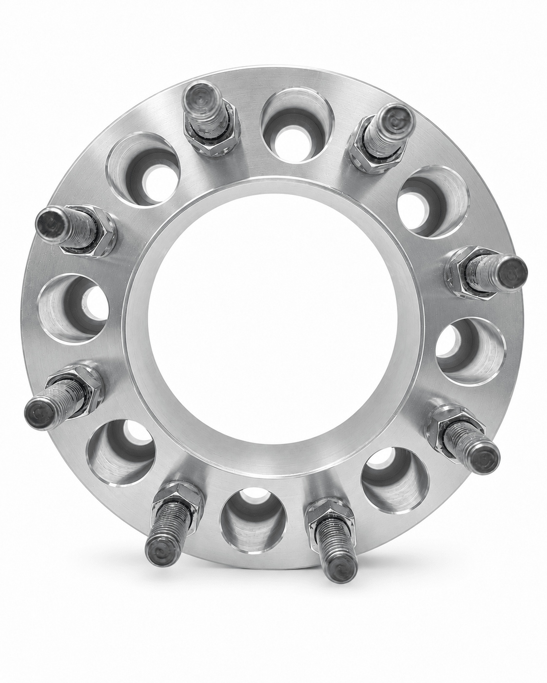 4x 8x170 Wheel Spacers Ford F-250/F-350 2003+, 2" inch, 2 Hub & Wheel Centric Fronts + 2 Lug Centric Rears, M14x1.5 + 32 Free Black or Chrome Spline Lug Nuts - SET Group USA