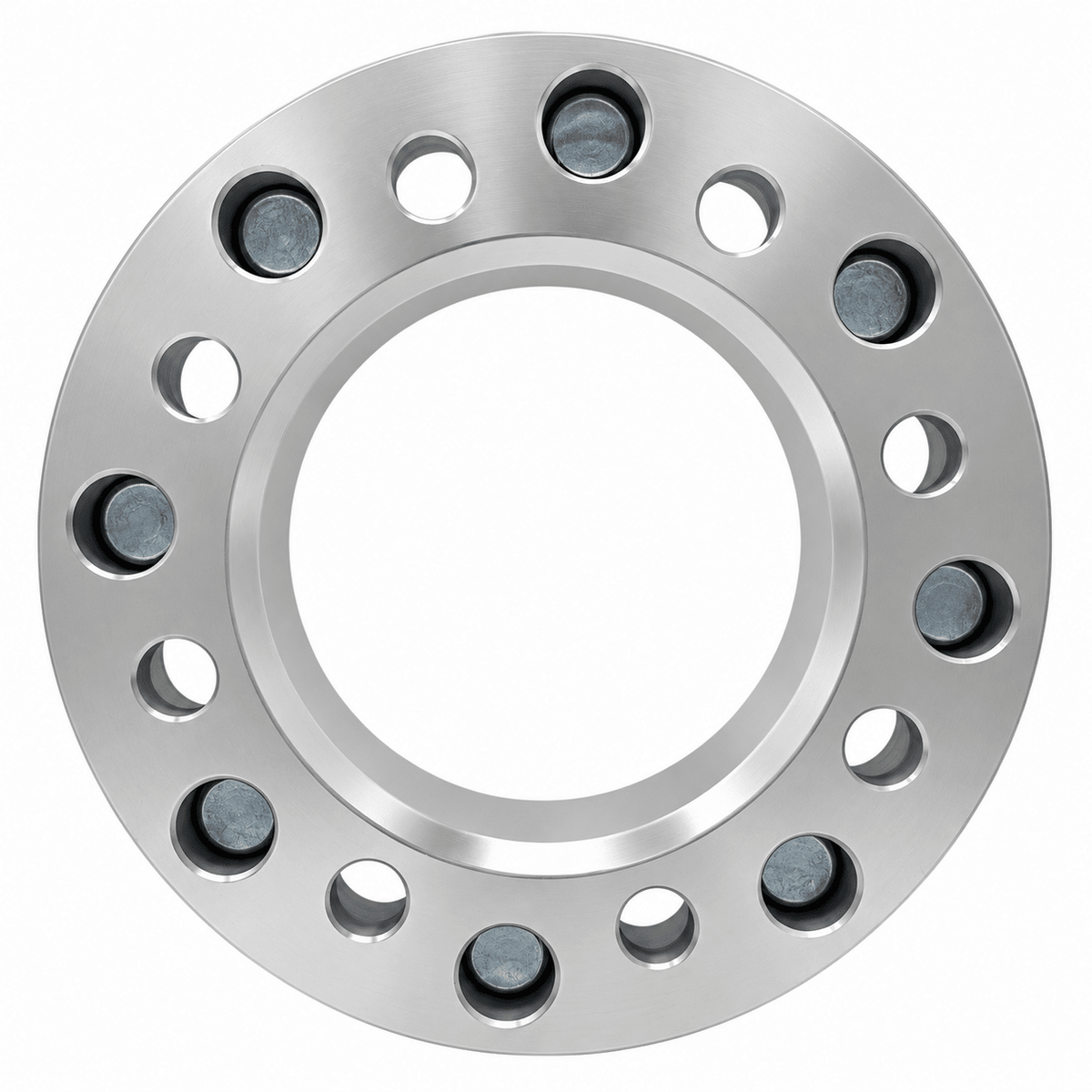 4x 8x170 Wheel Spacers Ford F-250/F-350 2003+, 2" inch, 2 Hub & Wheel Centric Fronts + 2 Lug Centric Rears, M14x1.5 + 32 Free Black or Chrome Spline Lug Nuts - SET Group USA