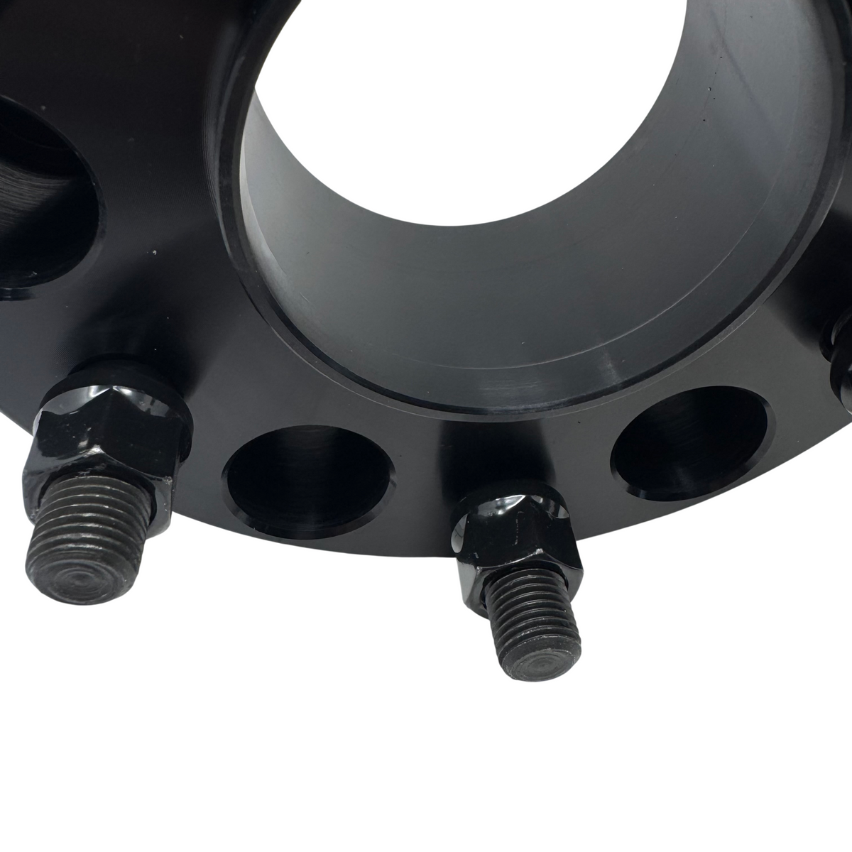2x 6x120 Chevy Colorado GMC Canyon 2015-2023 Hub Centric Wheel Spacers | 2" Inch (50mm) | 14x1.5 Studs & Lug Nuts | 66.9mm Center Bore & Wheel Centering Lip | Forged 6061 T-6 Aerospace Grade Hard Anodized Aluminum