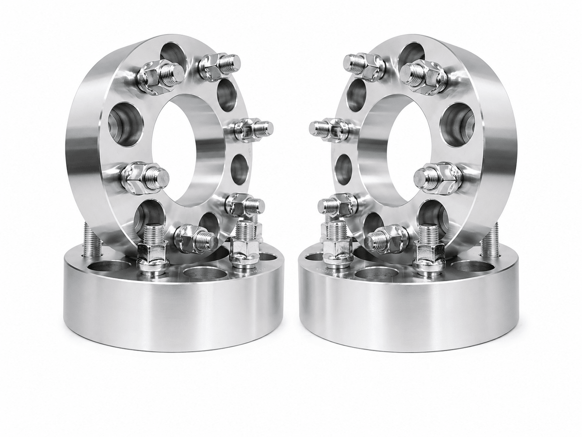 4x Toyota Wheel Spacers 6x5.5 Aka 6x139.7 Fits All 6 Lug | 2 Inch (50mm) | 12x1.5 Lugs And Studs | Center Bore : 108mm - SET Group USA