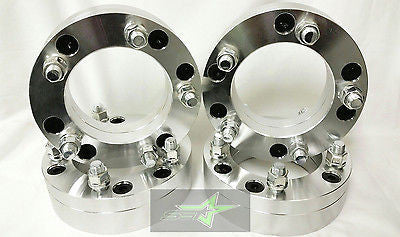 4 Wheel Adapters 6X5.5 To 5X4.5 | Use 5 Lug Wheels On 6 Lug Car | 2" Inch Thick - Set Group USA - 2