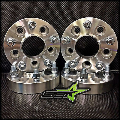5X100 To 5X4.5 Conversion Kit Fr-S Brz Wrx | 25Mm 12X1.25 Hub Centric Adapters - Set Group USA - 1