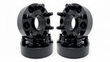 4x 6x5.5 to 6x135 Hub Centric Wheel Adapters | 2" Inch Thick (50mm) | Chevy Silverado 1500 GMC Sierra 1500 1999 & Newer | 14x1.5 Studs & Lug Nuts | 78.1mm Center Bore & 87.1mm Wheel Centering Lip | Forged 6061 T-6 Aluminum