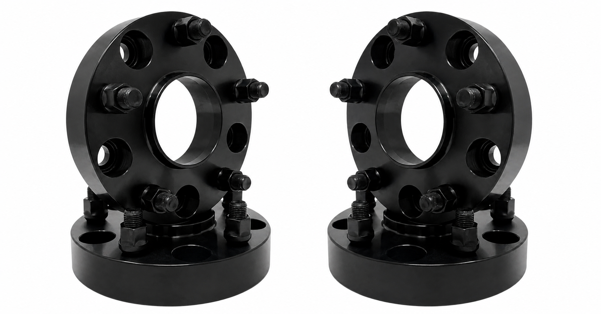 4 Jeep Wheel Spacers 5X5 | 2" Inch aka 50mm | Rubicon, Wrangler, JK 5X127 71.5mm OEM Bore & Lip Hub Centric