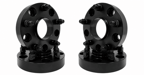 4x 5x4.5 Hub Centric Wheel Spacers | 2" Inch (50mm) | 12x1.25 Studs & Lug Nuts | 56.1mm Center Bore & Wheel Centering Lip | Forged 6061 T-6 Aerospace Grade Hard Anodized Aluminum - SET Group USA