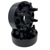 2x 6x120 Chevy Colorado GMC Canyon 2015-2023 Hub Centric Wheel Spacers | 2" Inch (50mm) | 14x1.5 Studs & Lug Nuts | 66.9mm Center Bore & Wheel Centering Lip | Forged 6061 T-6 Aerospace Grade Hard Anodized Aluminum