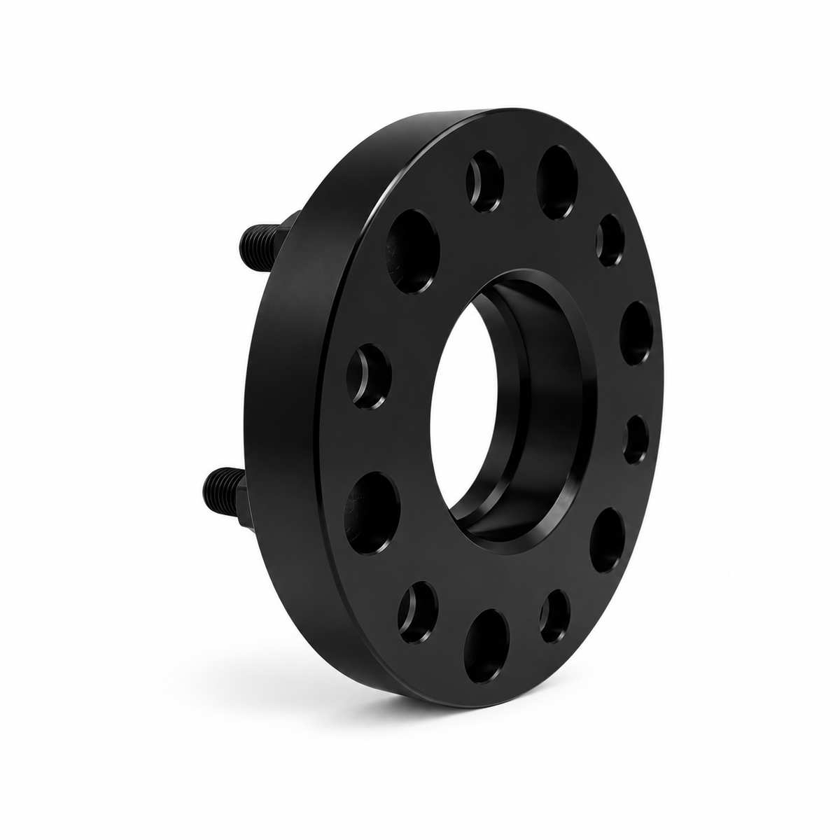 2x 6x120 Hub Centric Wheel Spacers | 1.5" Inch (38mm) | 14x1.5 Studs & Lug Nuts | 66.9mm Center Bore & Wheel Centering Lip | Forged 6061 T-6 Aerospace Grade Hard Anodized Aluminum