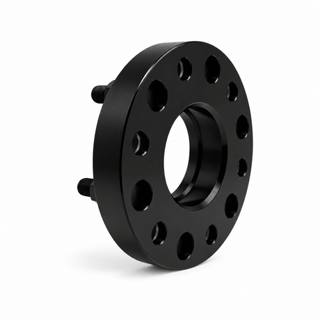 4x 6x4.5 Nissan Frontier Xterra Pathfinder 2005 & Newer Hub Centric Wheel Spacers | 1.25" Inch (32mm) | 12x1.25 Studs & Lug Nuts | 66.1mm Center Bore & Wheel Centering Lip | Forged 6061 T-6 Aerospace Grade Hard Anodized Aluminum - SET Group USA