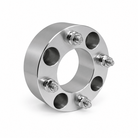 4x 4x110 Wheel Spacers | 2" Inch (50mm) | 12x1.25 Studs & Lug Nuts | 68mm Center Bore | Forged 6061 T-6 Aerospace Grade Hard Anodized Aluminum - SET Group USA