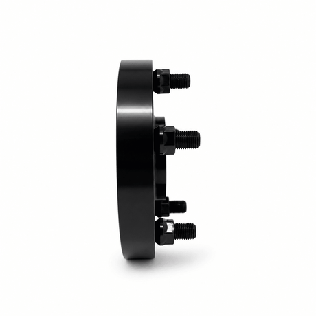 4x 5x4.5 Hub Centric Wheel Spacers | 1.25" Inch (32mm) | 14x1.5 Studs & Lug Nuts | 70.5mm Center Bore & Wheel Centering Lip | Forged 6061 T-6 Aerospace Grade Hard Anodized Aluminum - SET Group USA